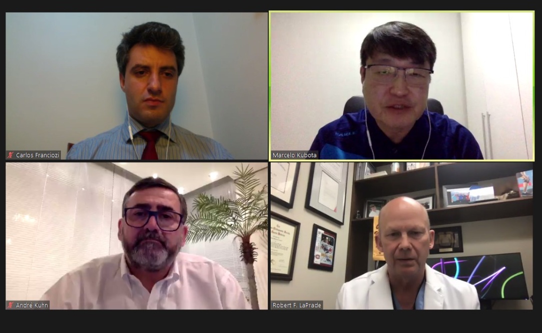 Webinar abordou o tratamento das lesões multiligamentares